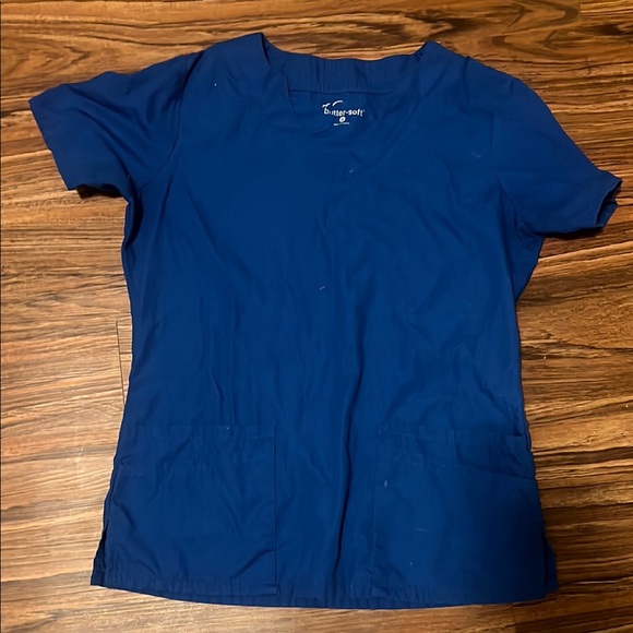 Cherokee and Dickies Scrub Tops - Blue, Gray, and Purple - Picture 4 of 4